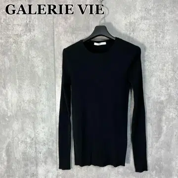 GALERIE VIE 프리미에르 울 리브 크루넥 풀오버