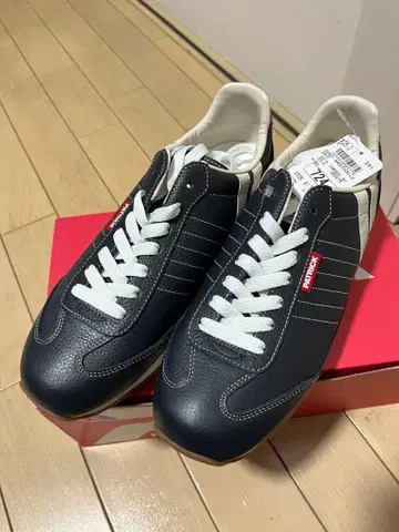 Patrick MARATHON-L 네이비 25.0cm(40)