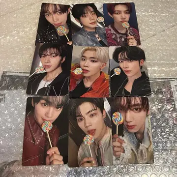 ZB1 제베원 ICONIK 일본 한정판 봉입 트레이딩 카드 컴프 캔디