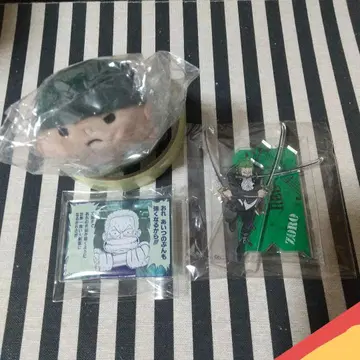 원피스 조로 무기무기 오테다마 아크릴 스탠드 봉제 인형 RED 명언 배지