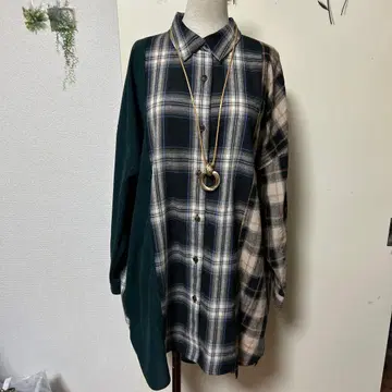 빅 사이즈 블라우스 튜닉