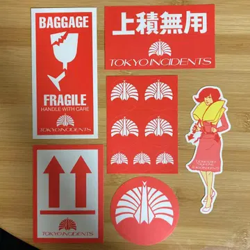 도쿄사변 스티커 6장 시이나 링고