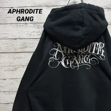 872 [새상품급] 아프로디테갱 뒷면 빅 로고 인기 컬러 후드티