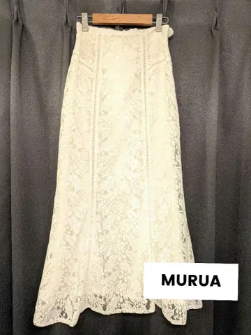 MURUA 레이스 머메이드 스커트