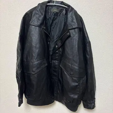 CLEL 가죽 자켓 M 사이즈