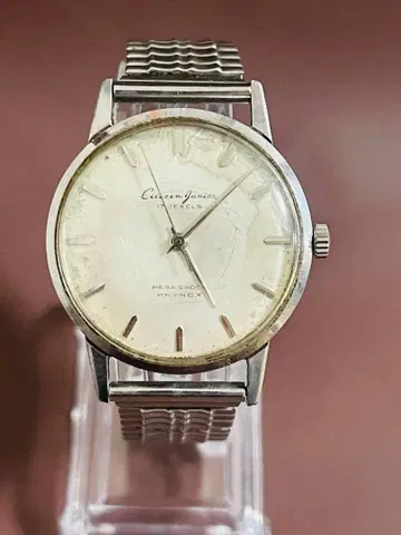 CITIZEN JUNIOR 17J 남성용 손목시계 수동 와인딩