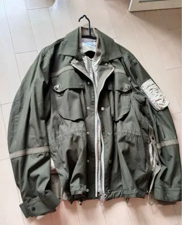 sacai 22ss Nylon Twill Mix Blouson 사카이