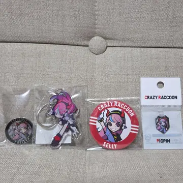 Selly Crazy Raccoon 아크릴 키링 CR 페스티벌 2023