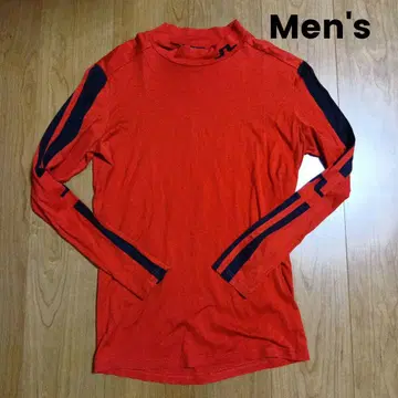 [새상품급] J.LINDEBERG 남성용 긴팔 모크넥 셔츠 M