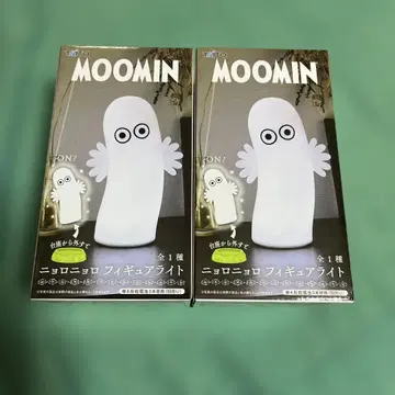 무민 냐옹냐옹 피규어 라이트 2개 세트