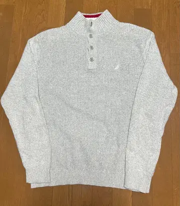 NAUTICA 하이넥 니트 스웨터