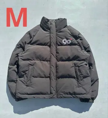 9090 로고 리치 퍼퍼 재킷