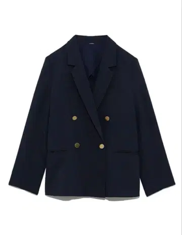 Mila Owen 금장 버튼 더블 블레이저 0 사이즈