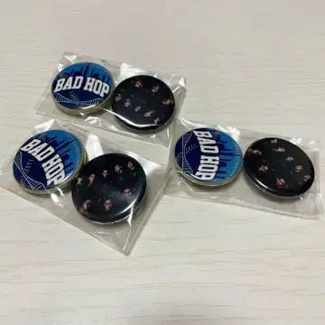BAD HOP 캔뱃지