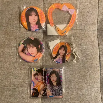 Juice=Juice 모바가챠 솔로 아크릴 키링 등 5종 세트 단하라라