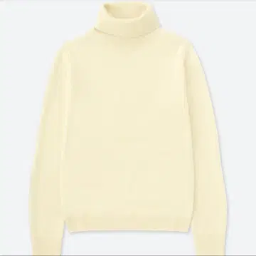 유니클로 캐시미어 터틀넥 스웨터