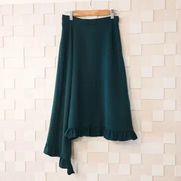 [ LE CIEL BLEU ] 르쉘블루 비대칭 프릴 헴 스커트