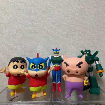 짱구는 못말려(크레용 신짱) 빅 SOFVIMATES 피규어 세트