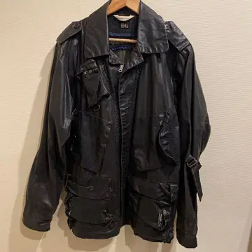 폴스미스 블랙 가죽 자켓 아우터 구제 의류