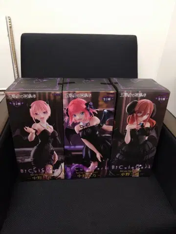 FuRyu BiCute 5등분의 신부 피규어 3체 세트