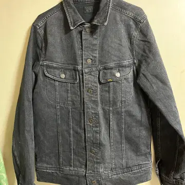Lee 블랙 데님 자켓 L 사이즈