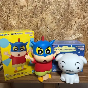 짱구는 못말려 [신짱구] [흰둥이] 피규어 2체 세트