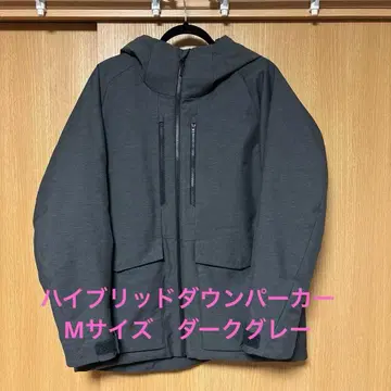 유니클로 하이브리드 다운 파카 M 사이즈