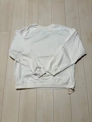 ZARA 사이드 지퍼 데님 맨투맨