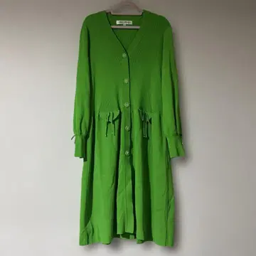 슈퍼 뷰티 그린 롱 가디건 42