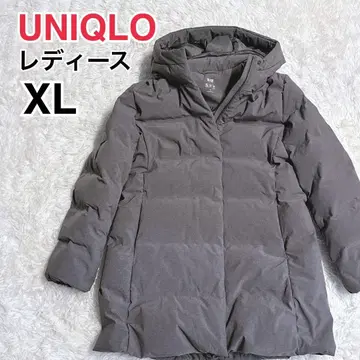 새상품급 UNIQLO 여성용 다운 자켓 코트 XL 그레이