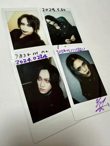 DEXCORE 폴라로이드 4장 2개