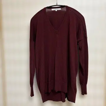 언타이틀 V넥 오버 스웨터