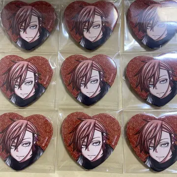 [오이란자카 쿄야] 도겐안귀 캐릭터움 카페 메디코스 하트 캔뱃지