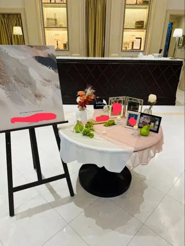 웨딩 장식 아이템 세트