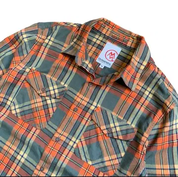 클라우드베일 cloudveil 플란넬 셔츠 사이즈 M