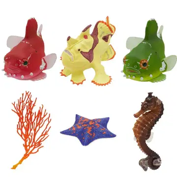 [ 미개봉 6종 ] NTC 바닷가 생물 네이처 테크니컬러 가챠