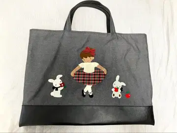 familiar 파밀리아 데님 백 블랙 블랙