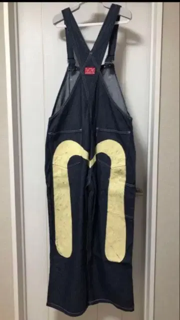 레어 다이코쿠 EVISU 에비수 카모메 일본제 오버롤 사이즈 38