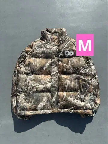 90 Logo Rich Puffer Jacket Real Tree M