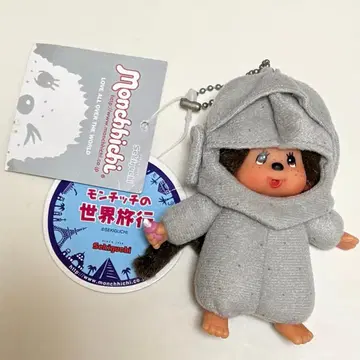 세키구치 몽치치 세계 여행 모아이 석상 부활절 섬 키체인