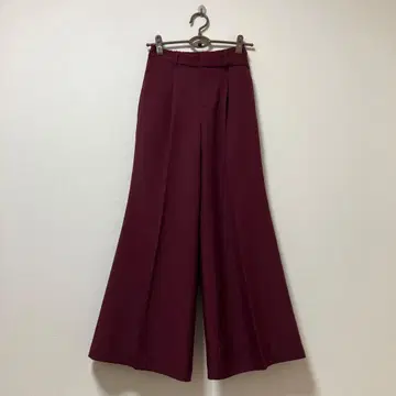 HARE 하레 팬츠 보르도 슬랙스 와이드 멋진 어른 가을