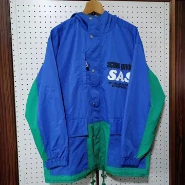 SAS 나일론 자켓 후드티 멀티 컬러 구제 의류