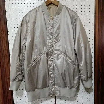 바빌론 BABYLONE 리버서블 MA-1 자켓 블루종 F