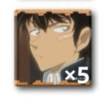 명탐정 코난 코난랜드 마츠다 진페이 메모리얼 캔뱃지 5종 세트