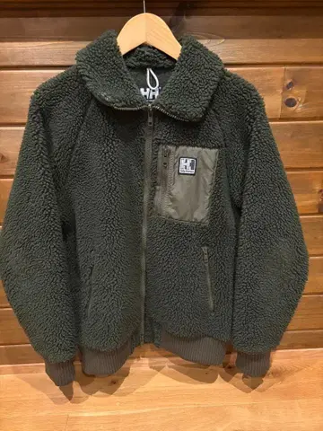 헬리한센 플리스 M 사이즈 그린