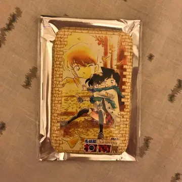 명탐정 코난 코난전 30주년 중국 항저우 스퀘어 캔뱃지 코난&란(신이치)