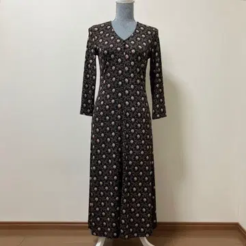 로라 애슐리 디자인 패턴 어른 가을 롱 원피스 원피스 가을