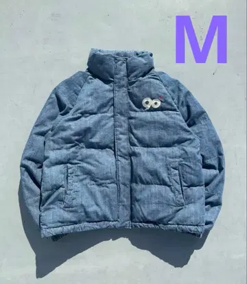 90 로고 리치 퍼퍼 재킷