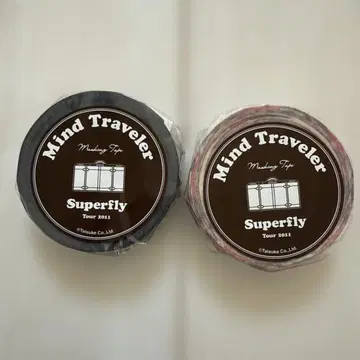 새상품 Superfly 마스킹 테이프 2개 세트 백팩 씰