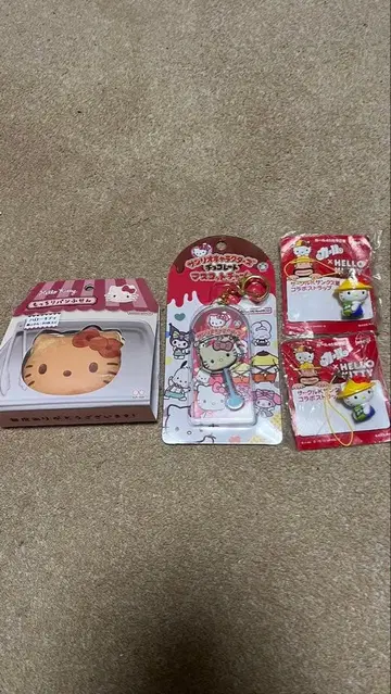 헬로키티 메모지 참 스트랩 (컬 45주년 콜라보)